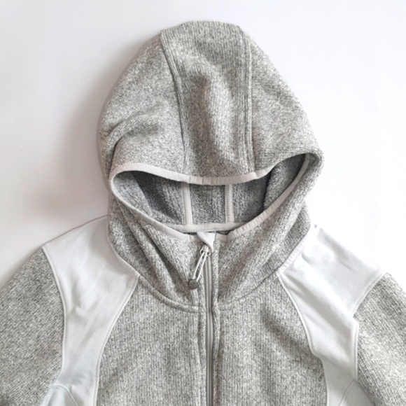 Athleta Fleece Hooded Jacket - Picture 6 of 9